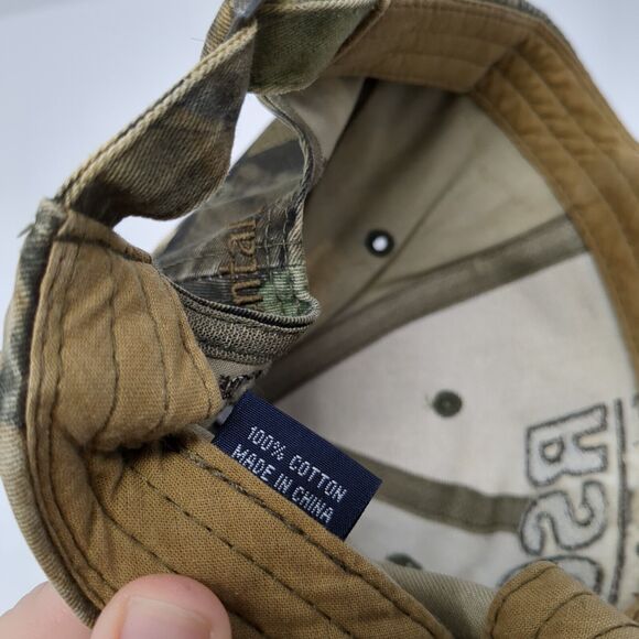 RSC Equipment Rental Slideback Hat Camouflage OSFA Embroidered 6 Panel Cotton - Picture 9 of 9